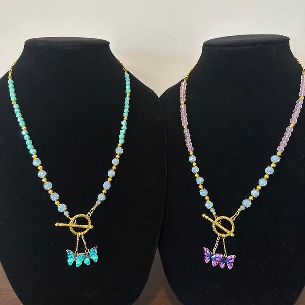 Front Clasp Necklace Etsy