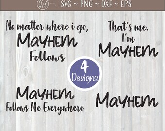 Download Mayhem Svg Etsy