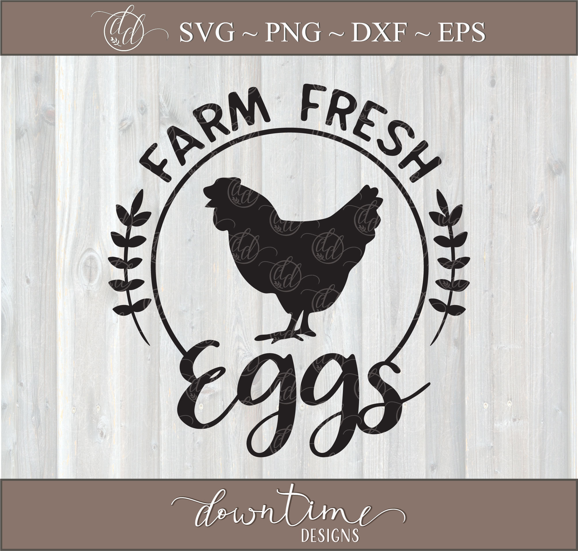 Farm Fresh Eggs SVG, Chicken Eggs SVG, Farmhouse SVG, Farm Svg, Chicken