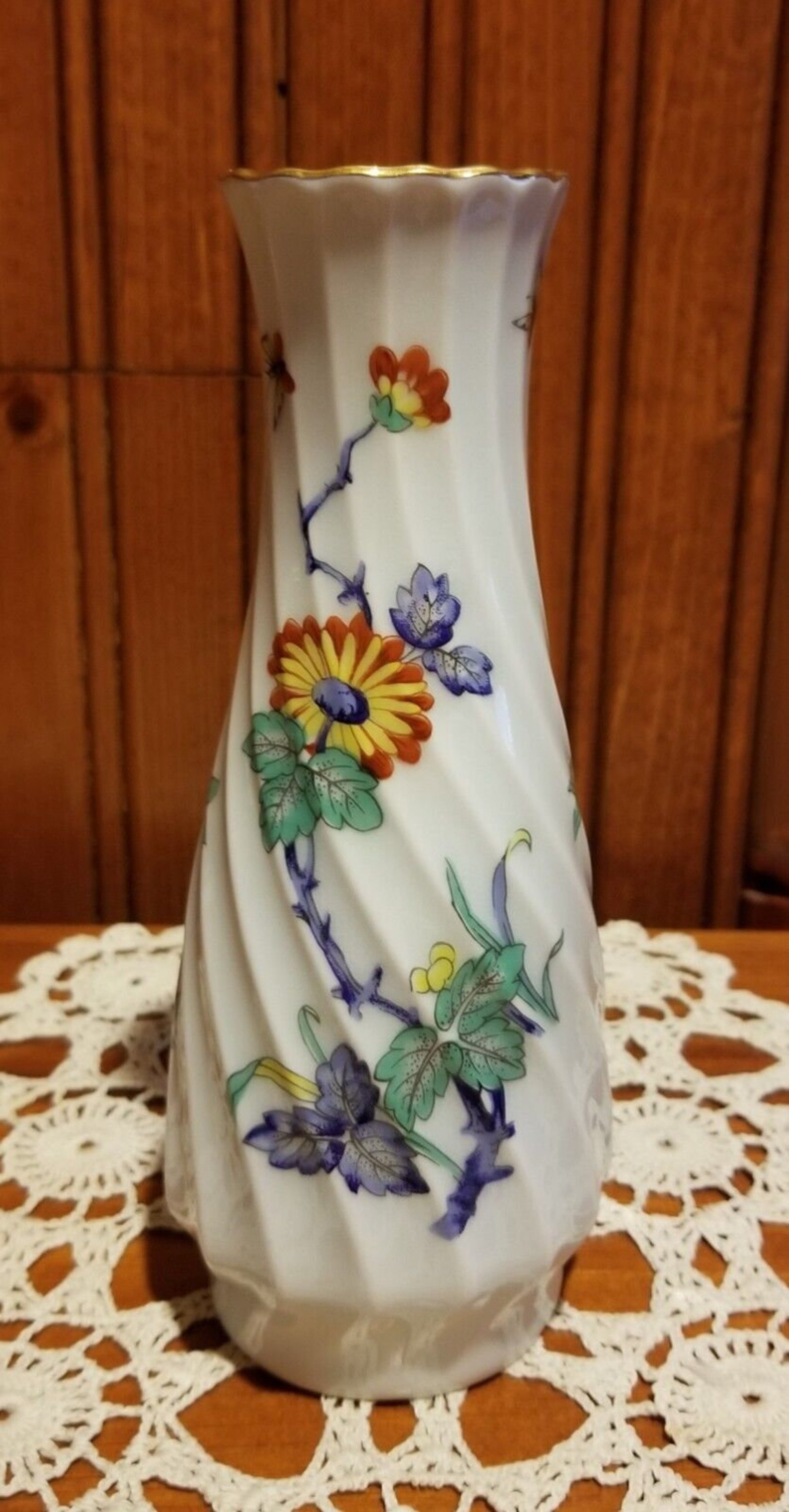 HAVILAND Limoges France SHALIMAR Floral Flowers Swirl Etsy