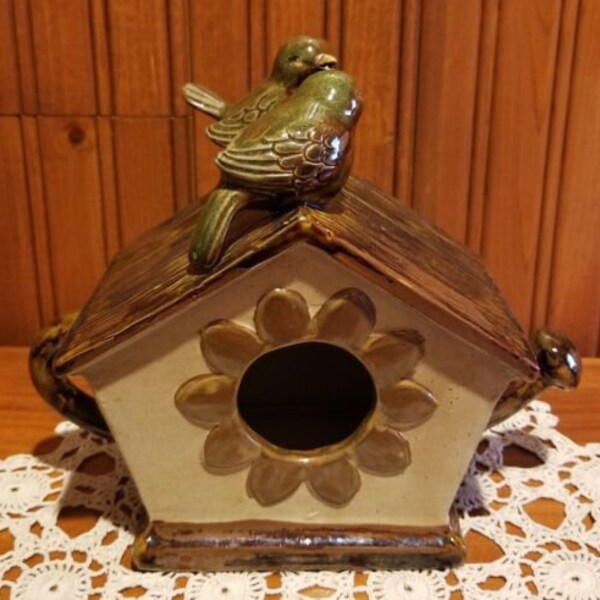 Teapot Birdhouse Etsy