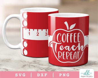 Download Teacher Mug Svg Etsy