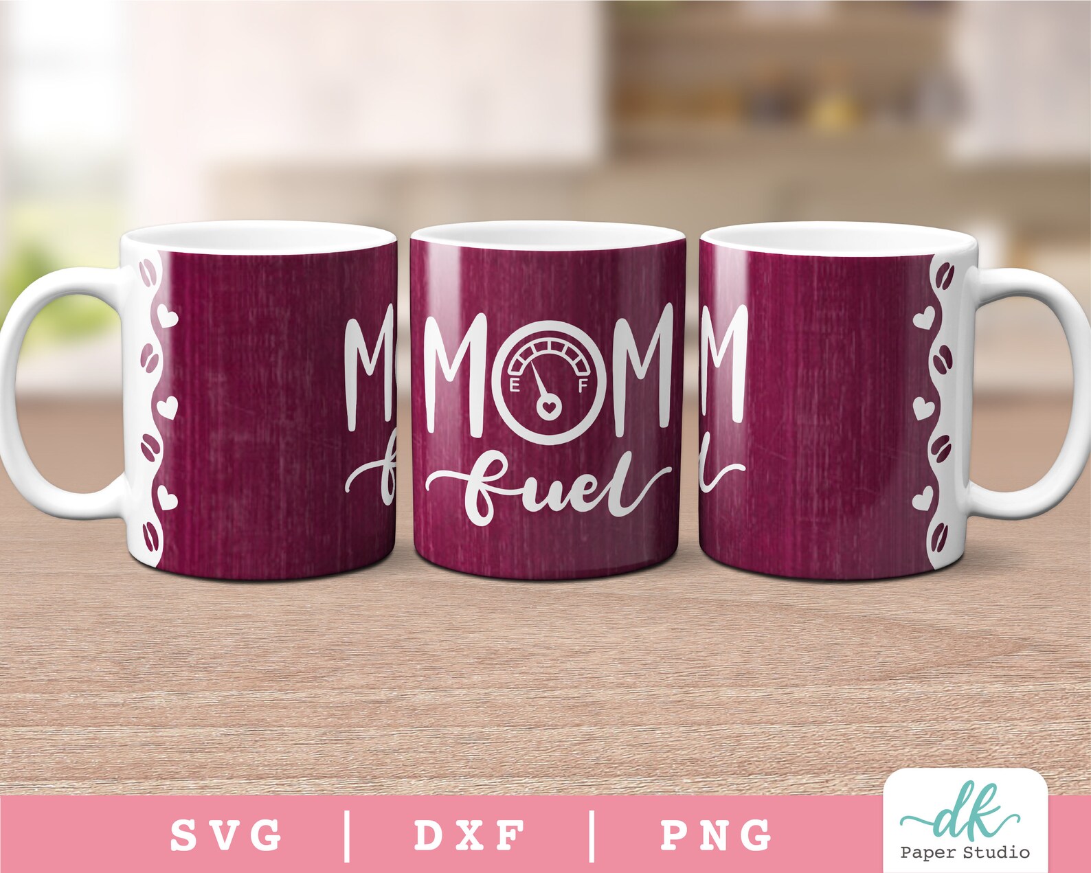 Download Cricut Mug Press SVG Template for Infusible Ink Sheet Mom | Etsy