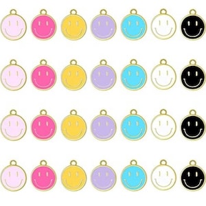 Lanyard Charm Add-on: Smiley Face