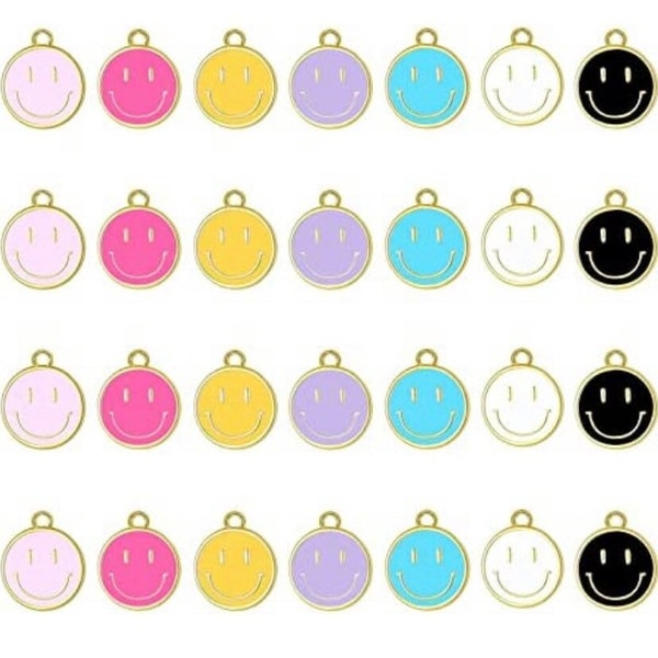 Lanyard Charm Add-on: Smiley Face