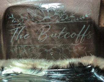 Custom Etched Pyrex Dish with Lid, Wedding Gifts, Clear, Glass Pyrex, Casserole Dish, Baking Dish, Practical Wedding Gifts, Personalized