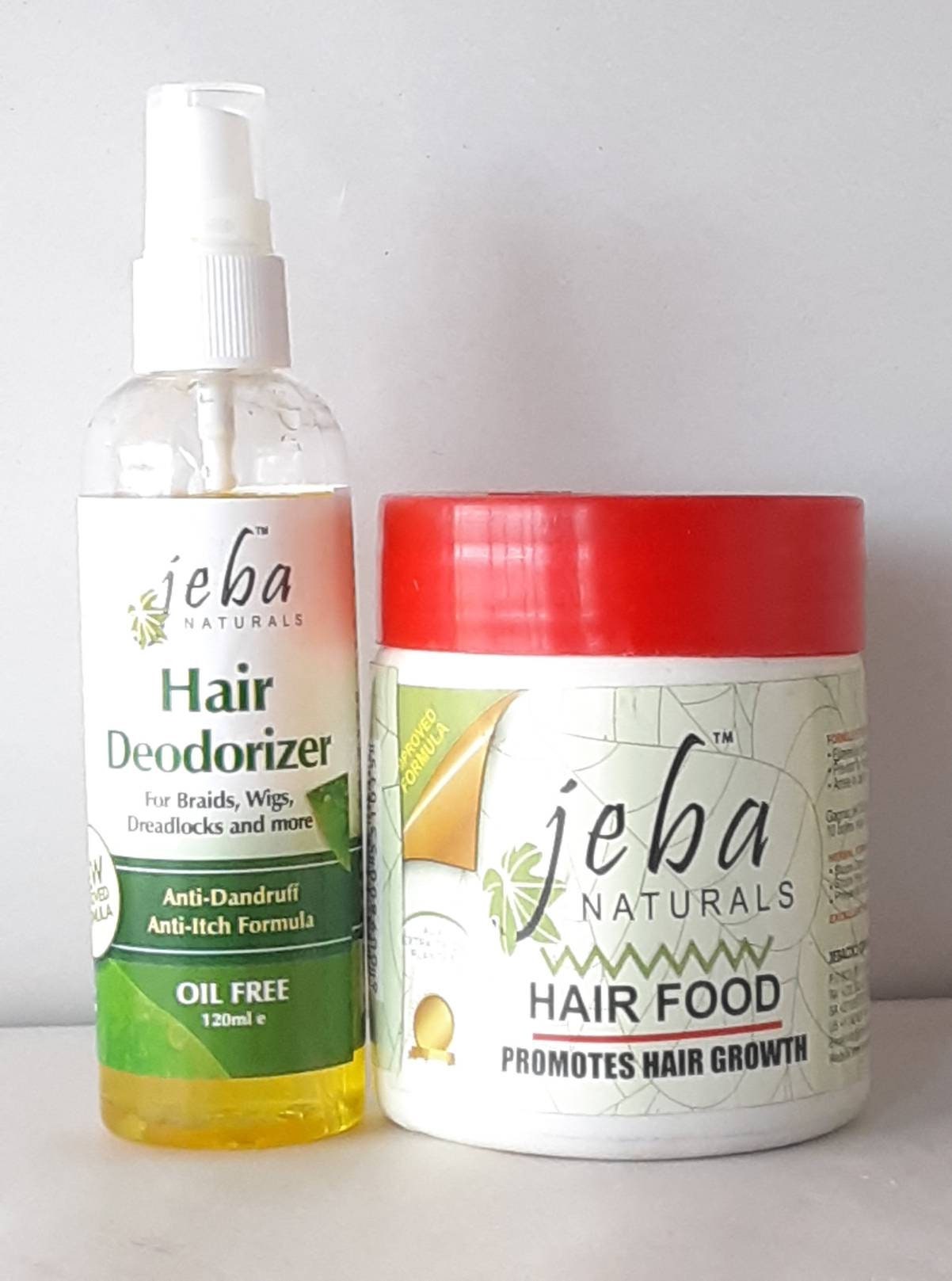 Jeba Naturals Hair Food/ Jeba Hair Deodorizer 120ml /amazona Etsy Australia
