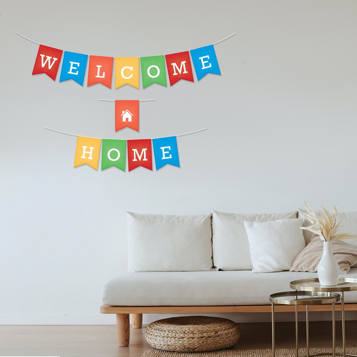 Bunting Home PDF Download 12 Pages Print Your Own Etsy