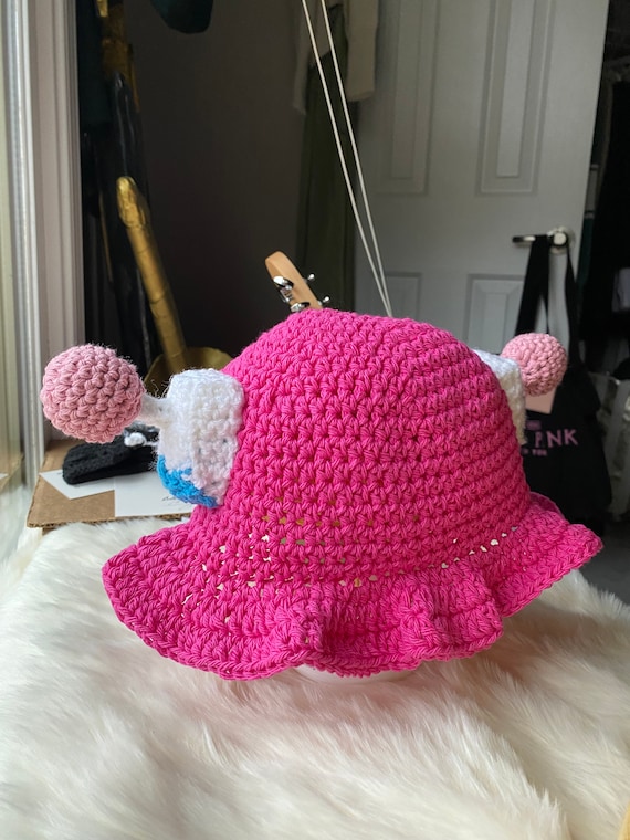 ★送料 関税込★COS★COS CROCHET BUCKET HAT(W)★PINK ☆送料 関税込☆COS☆COS CROCHET BUCKET HAT(W)☆ (COS/ハット