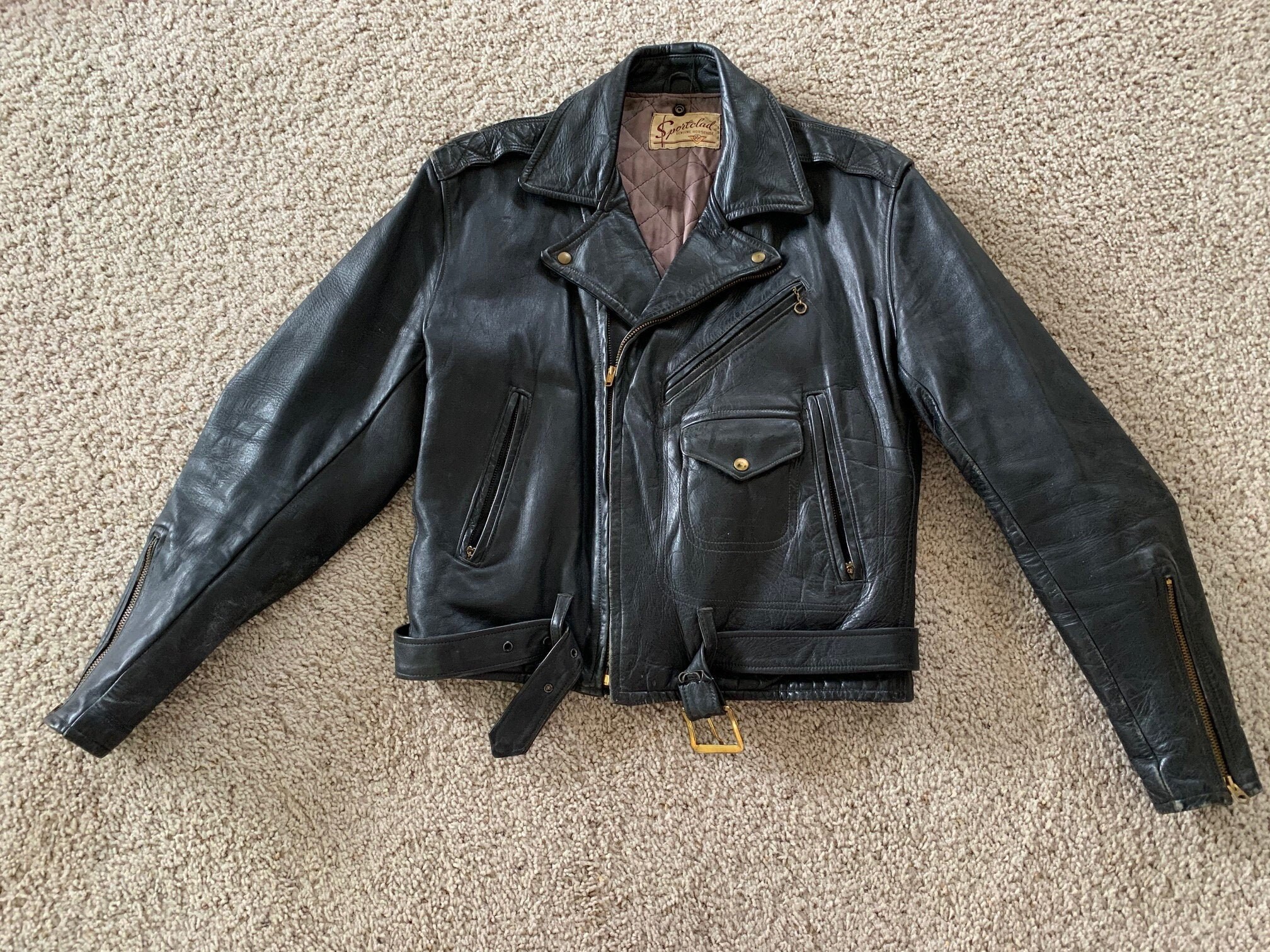 Sportclad leather jacket best sale
