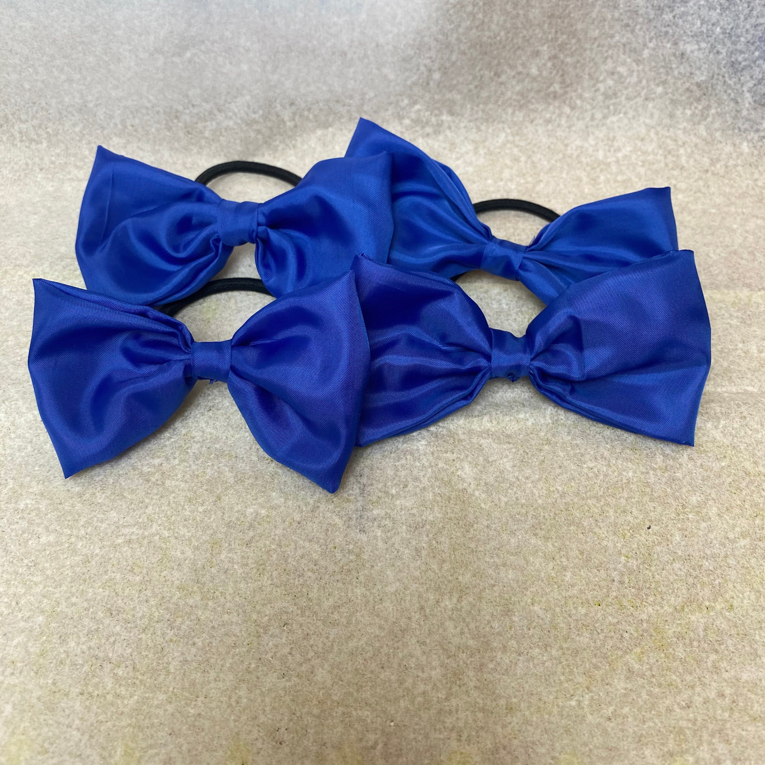 Royal blue bows Etsy