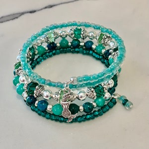 Mermaid wrap bracelet image 5