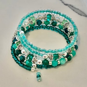 Mermaid wrap bracelet image 4