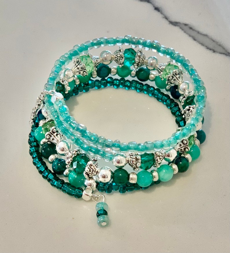 Mermaid wrap bracelet image 4