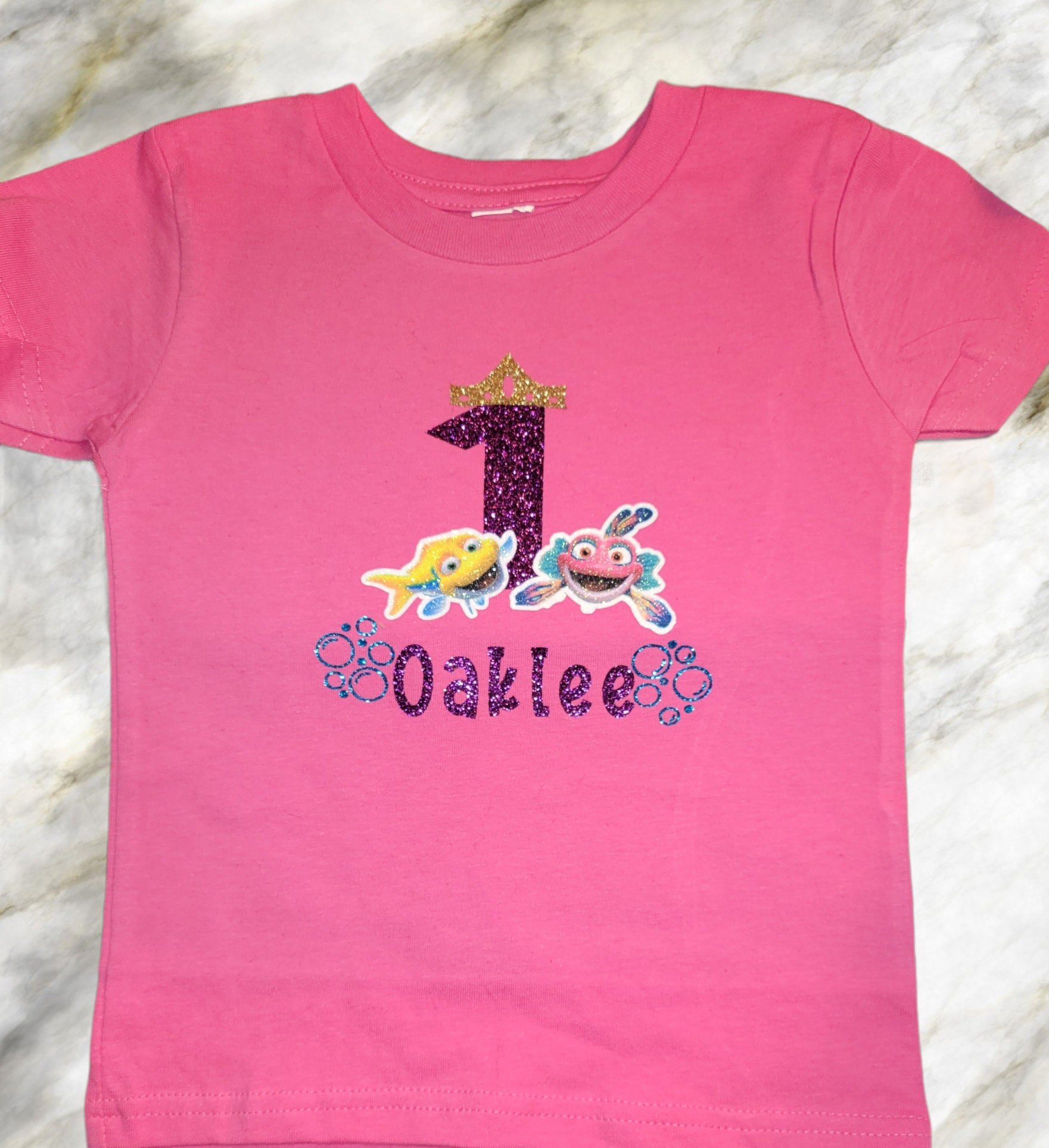 Splash and bubbles girl birthday shirt Etsy