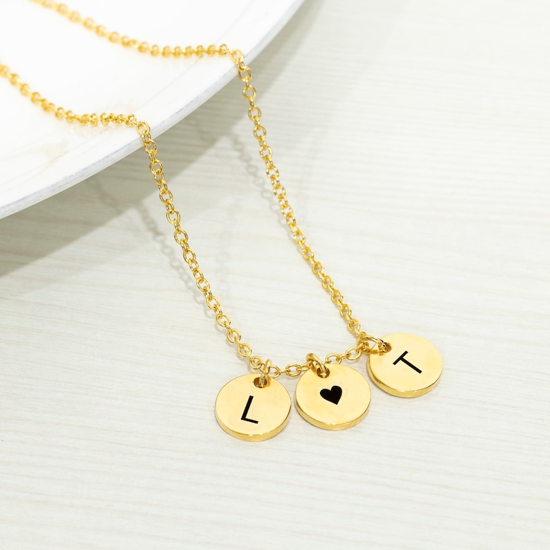 Personalized Gift for Mom Bridesmaid Gift for Her,Custom Valentine/'s gift Initial jewelry Birthstone jewel Personalized Mothers Day Gift
