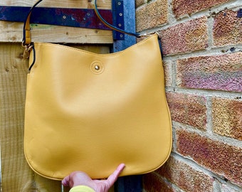 Vegan Leather Hobo Bag: Ladies Slouch Crossbody, Travel Tote