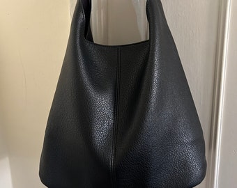 bolso hobo grande de cuero vegano, bolso de pu para mujer/bolsos de hombro/ boho/satchel/bolsos de vacaciones/ bolso de mano vegano/bolso de trabajo/bolso de viaje