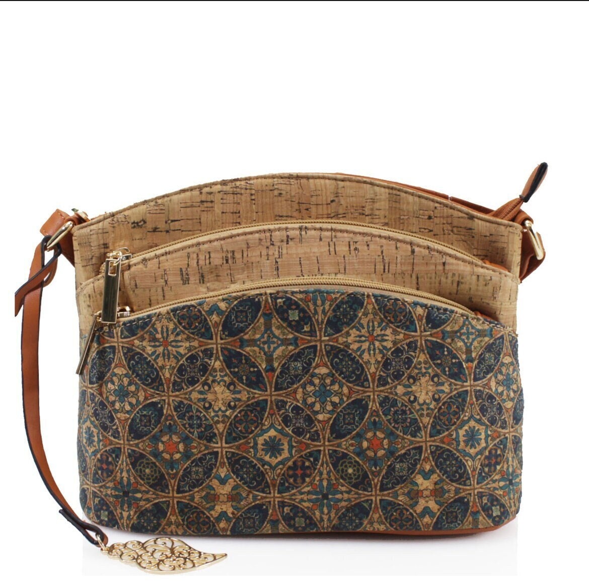 karen millen leather regent chain bolsa black