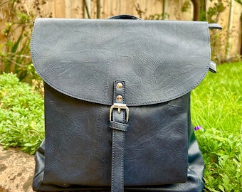 Vegan Leather Anti-Theft Backpack Tote Shoulder Bag 17L Travel Work School Amazon.com: ECOSUSI Tote Bag Convertible Backpack Purse for  main image 4
