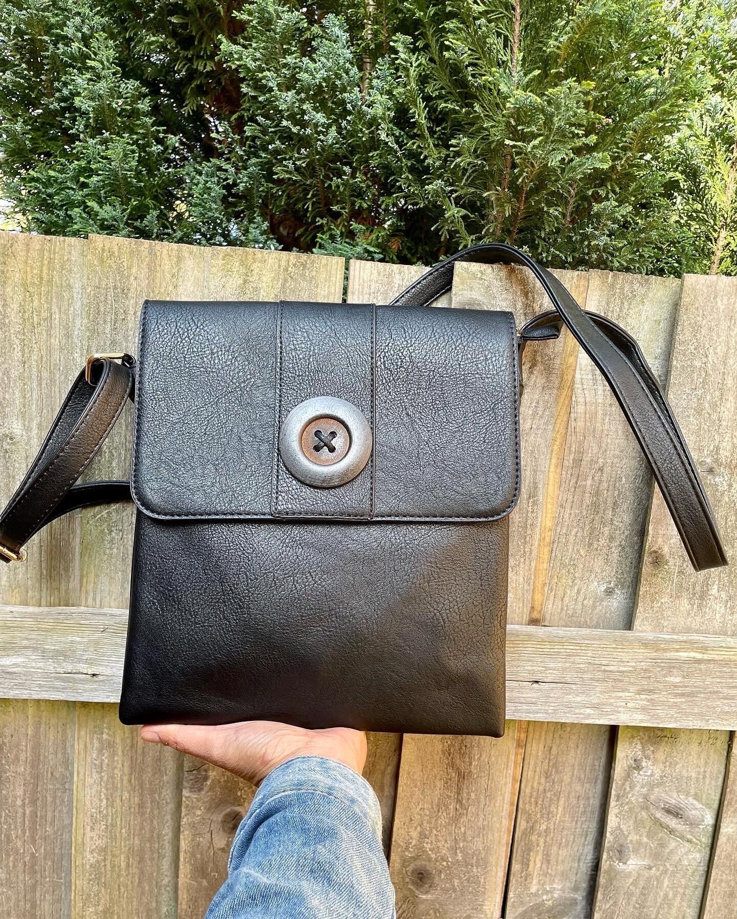 Vegan PU Leather Melbourne Crossbody - Taupe