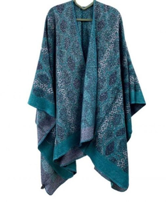 Cashmere Blend Ponchos/winter Poncho 