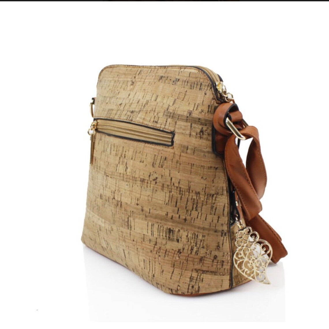 Ladies Cork handbag Fashion inspired leather satchel Etsy