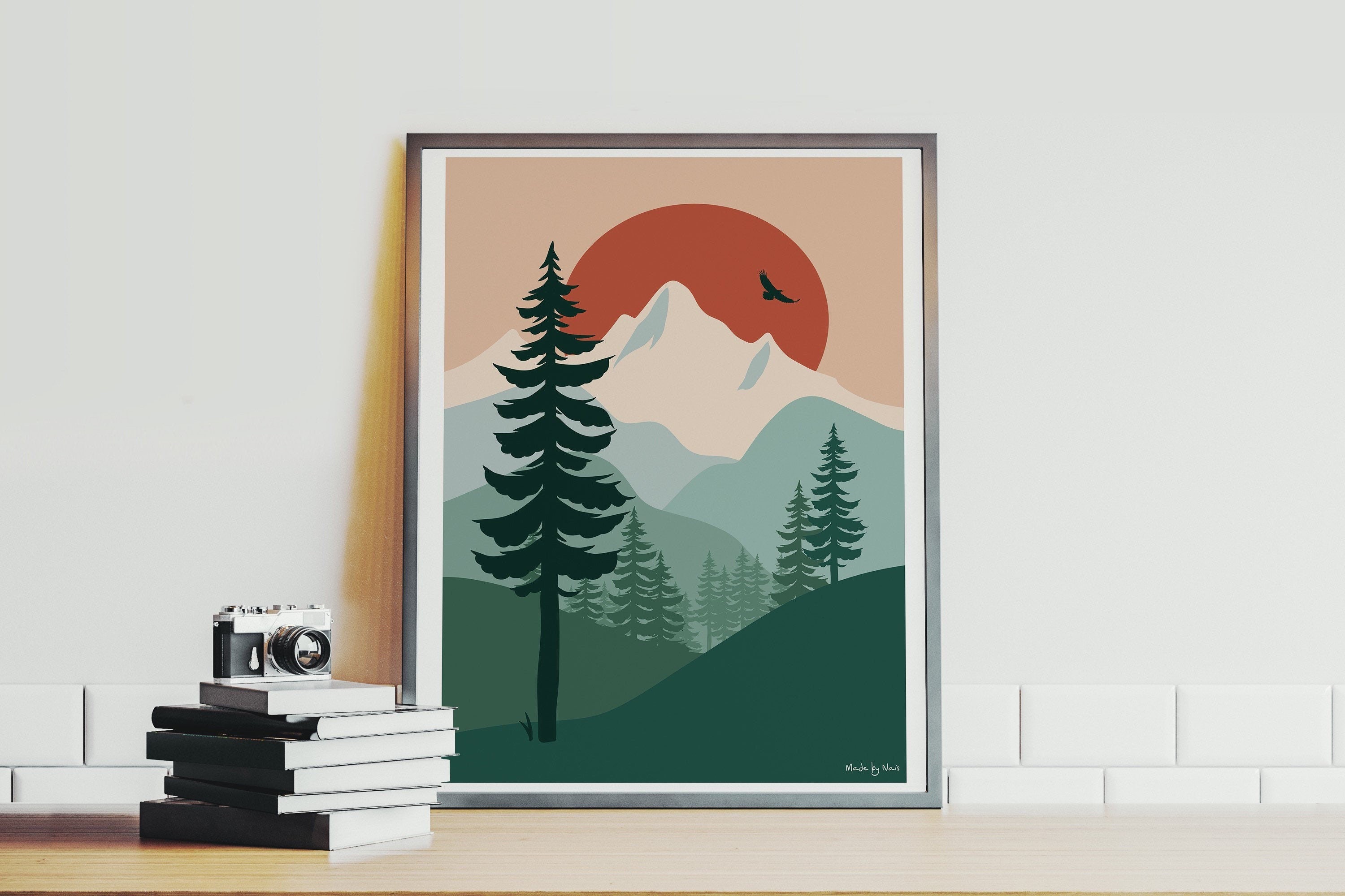 Affiche Illustration Forest