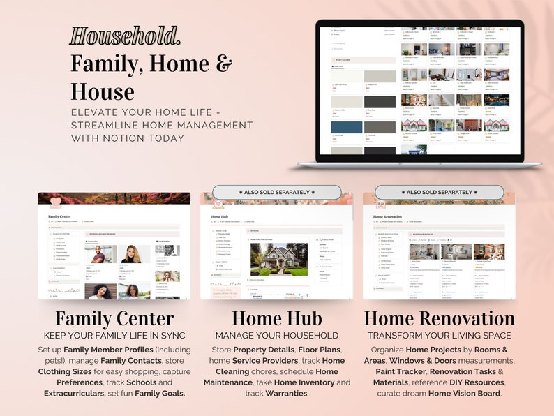Notion Template All-in-One Ultimate Life Planner