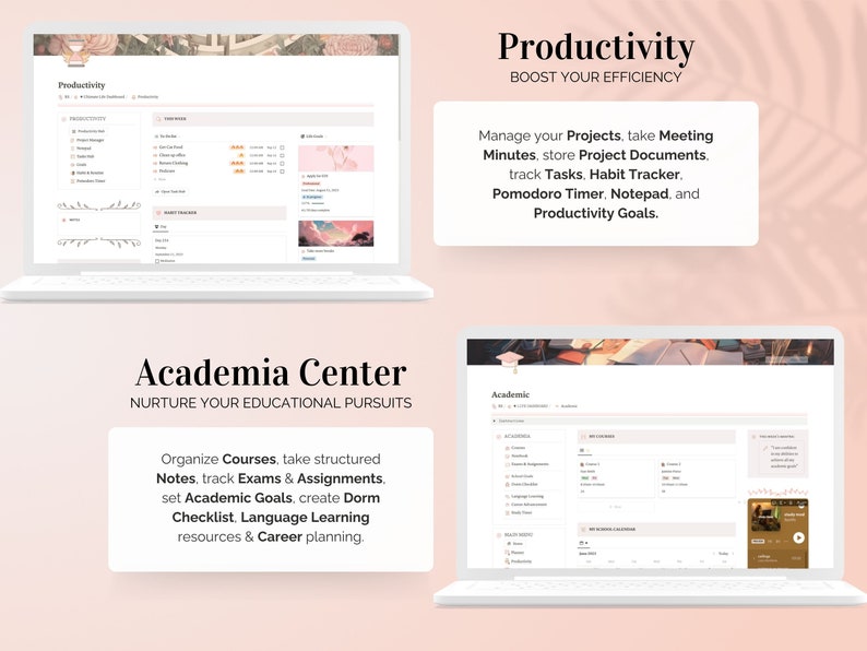 Notion Template All-in-One Ultimate Life Planner