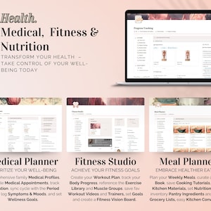 Notion Template All-in-One Ultimate Life Planner