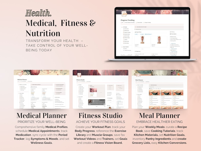 Notion Template All-in-One Ultimate Life Planner