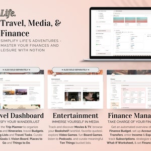 Notion Template All-in-One Ultimate Life Planner