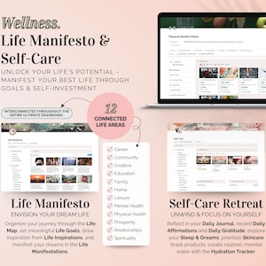 Notion Template All-in-One Ultimate Life Planner