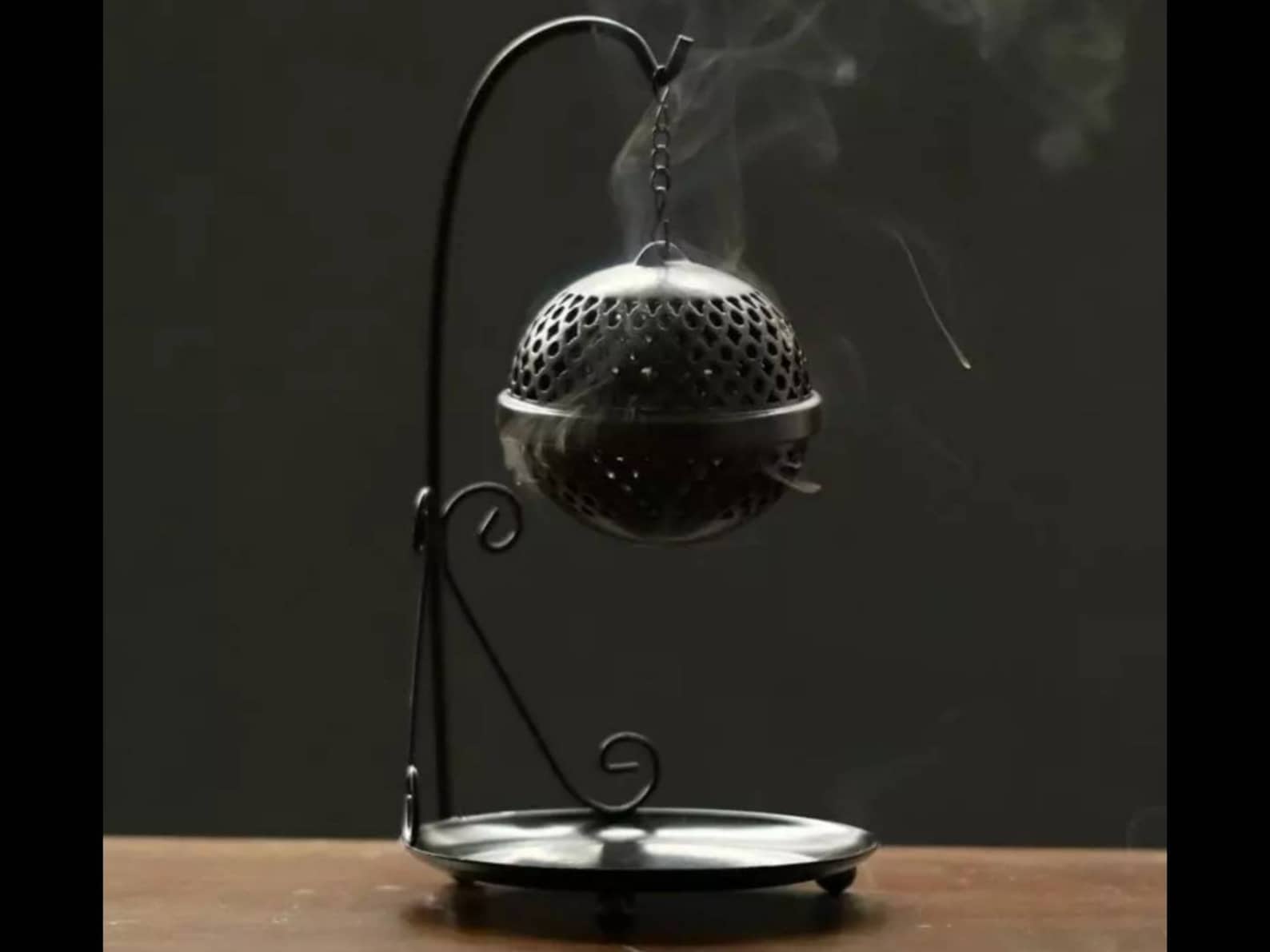 Hanging Backflow Incense Burner Charcoal Incense Holder Etsy