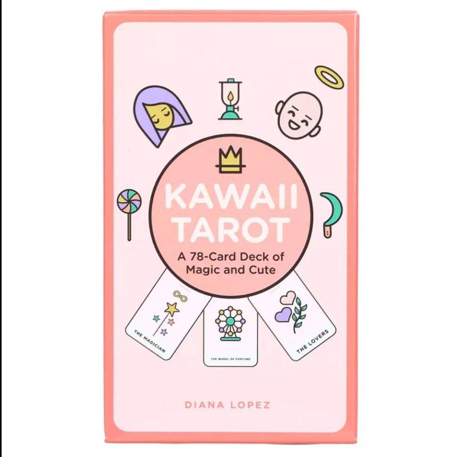 Kawaii 78 Cards Tarot Deck Magic and Cute Full English Etsy