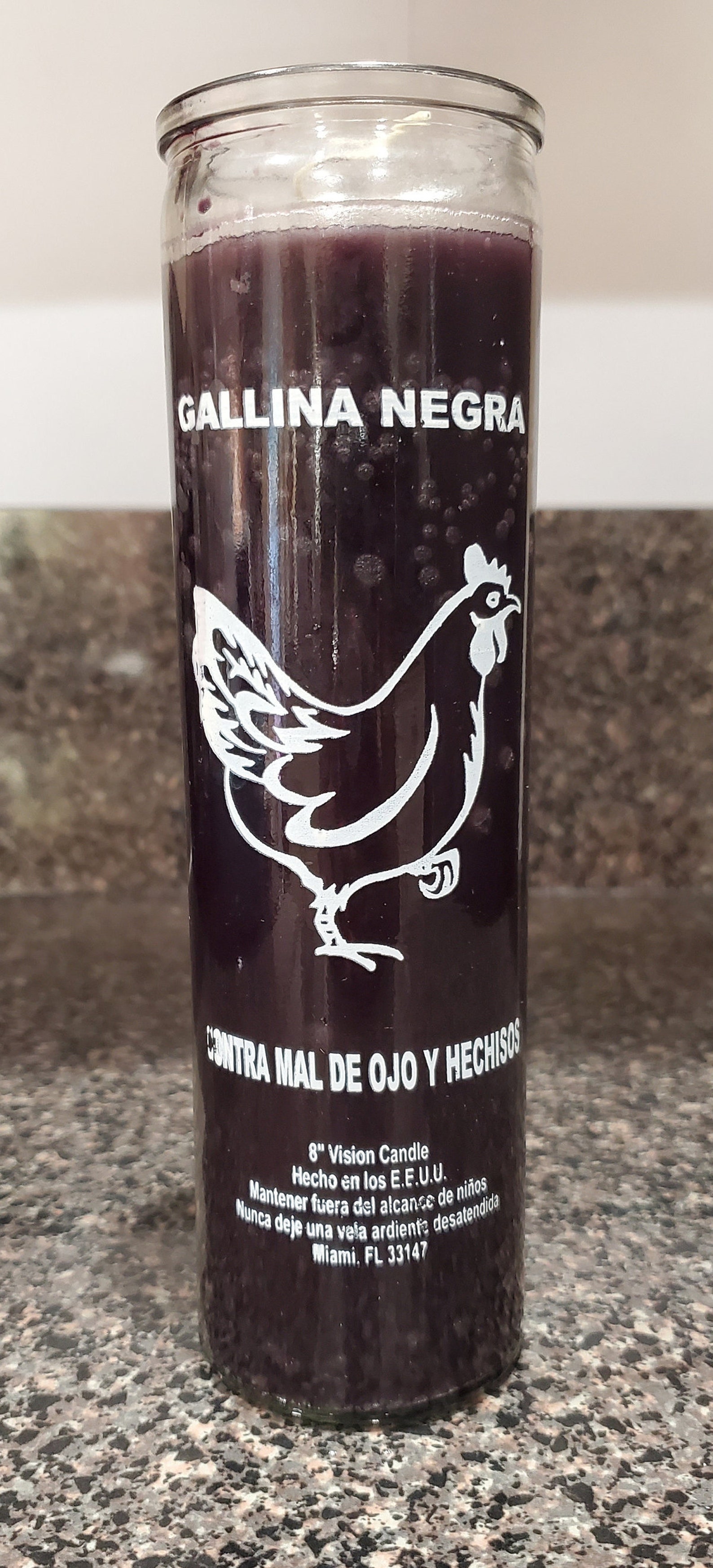 Black Chicken-Gallina Negra Vela | Etsy