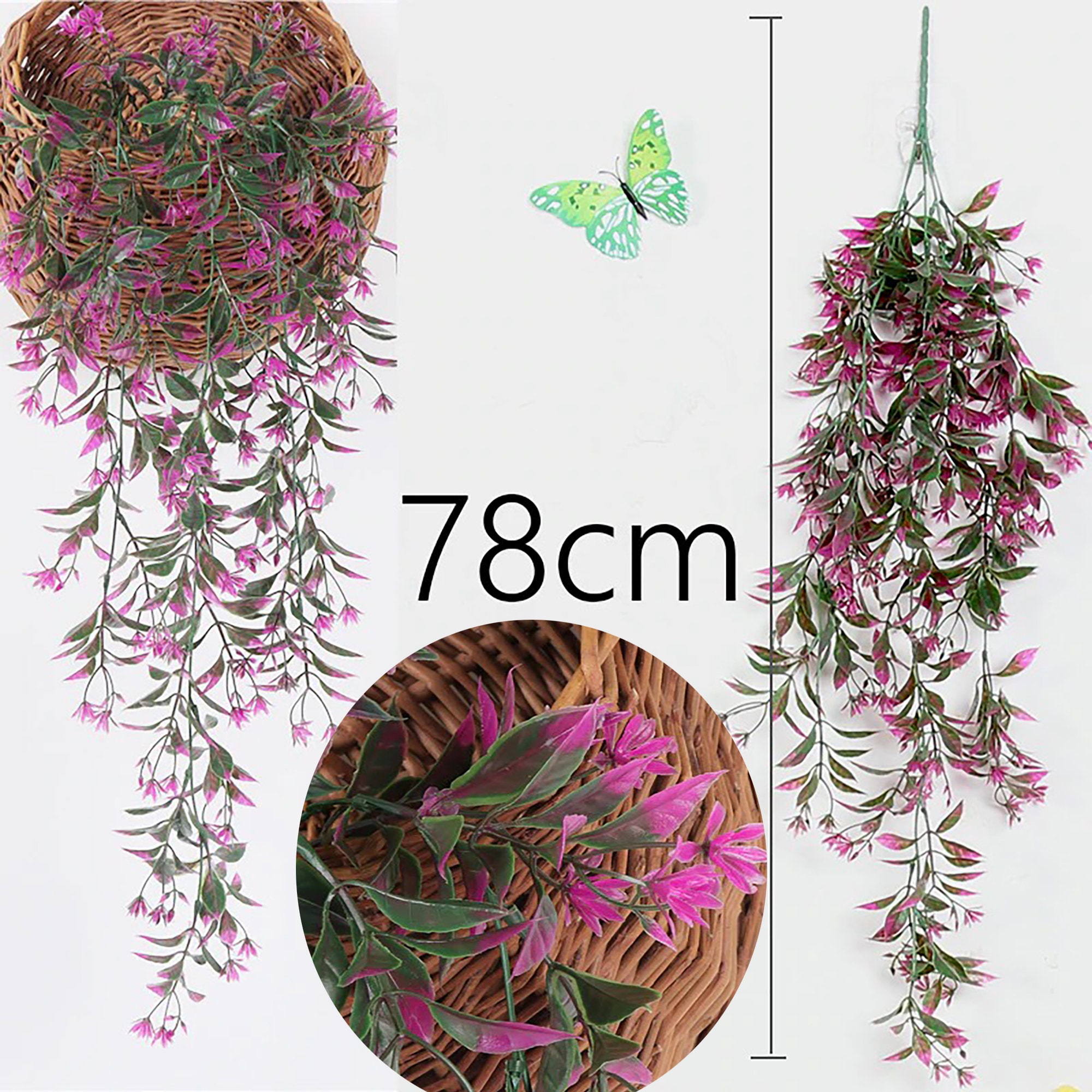 Fake hanging plant Etsy