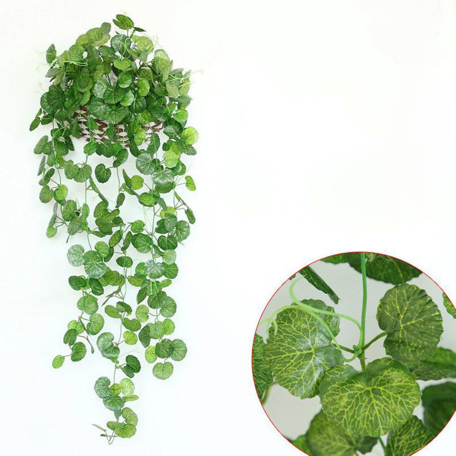 Artificial Plant Wall Hanging Plant Green Home Decoration Etsy