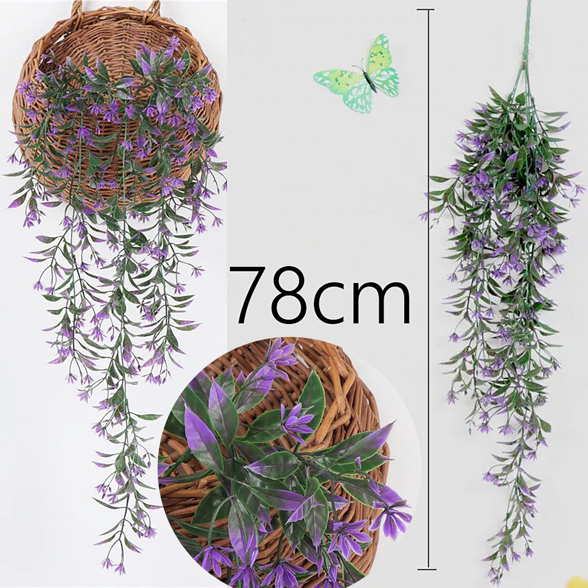 Fake hanging plant Etsy