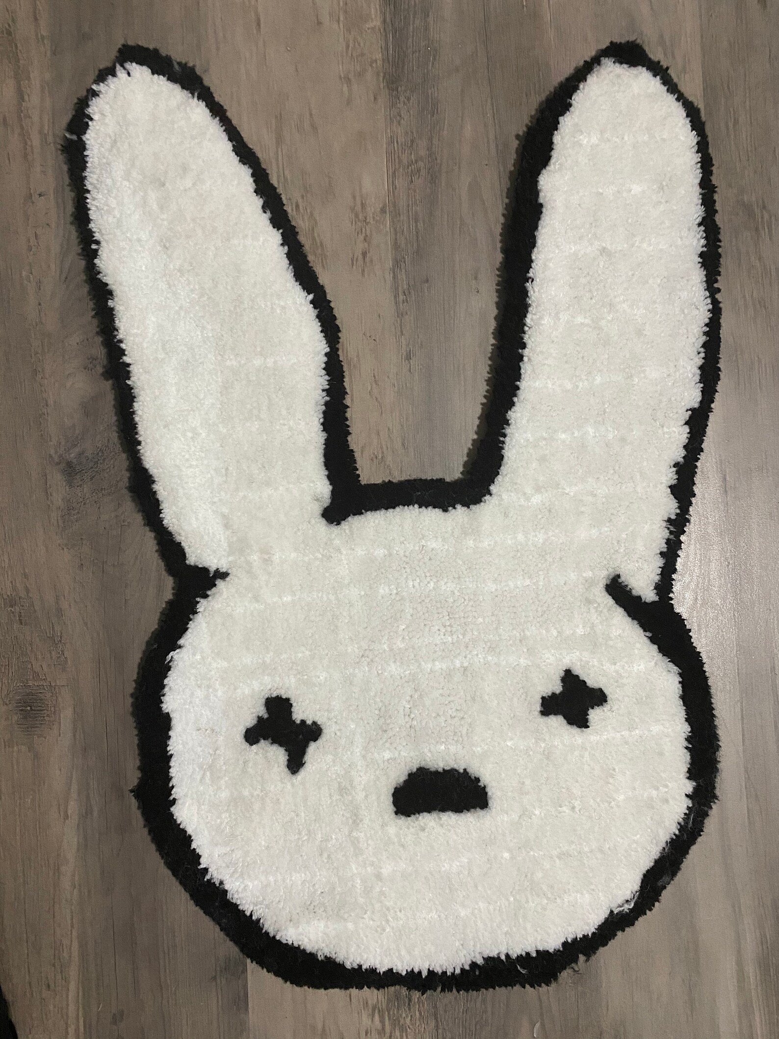 Tufting Creations Bad Bunny Rug Made to Order Etsy
