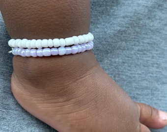 Beaded Baby Anklet/Bracelet