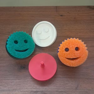 Adaptador para taladro Scrub Daddy y Scrub Mommy ~ Diseño mejorado - Adaptador sólido de una sola pieza