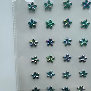 Strass di cristallo autoadesivo diamante daisys 13mm bambini natale artigianato fai da te