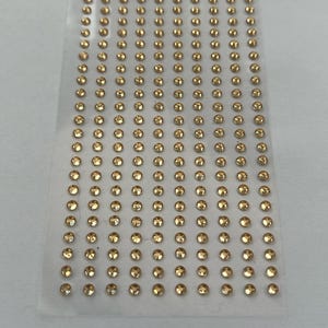 Pietre di strass di diamante 3 mm Argento o oro Cristalli autoadesivi Artigianato Stick On Nail Art