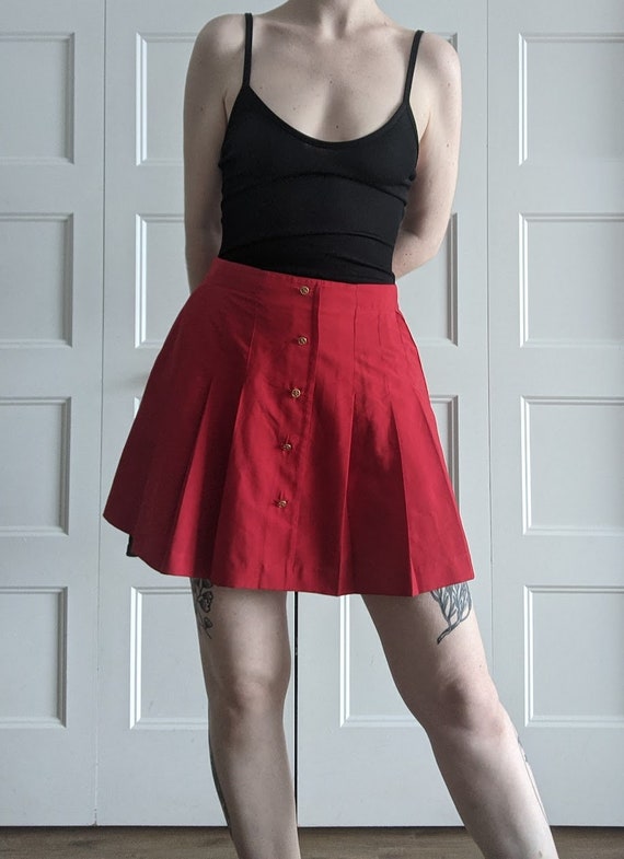 Flamboyant pleated skirt. - image 5