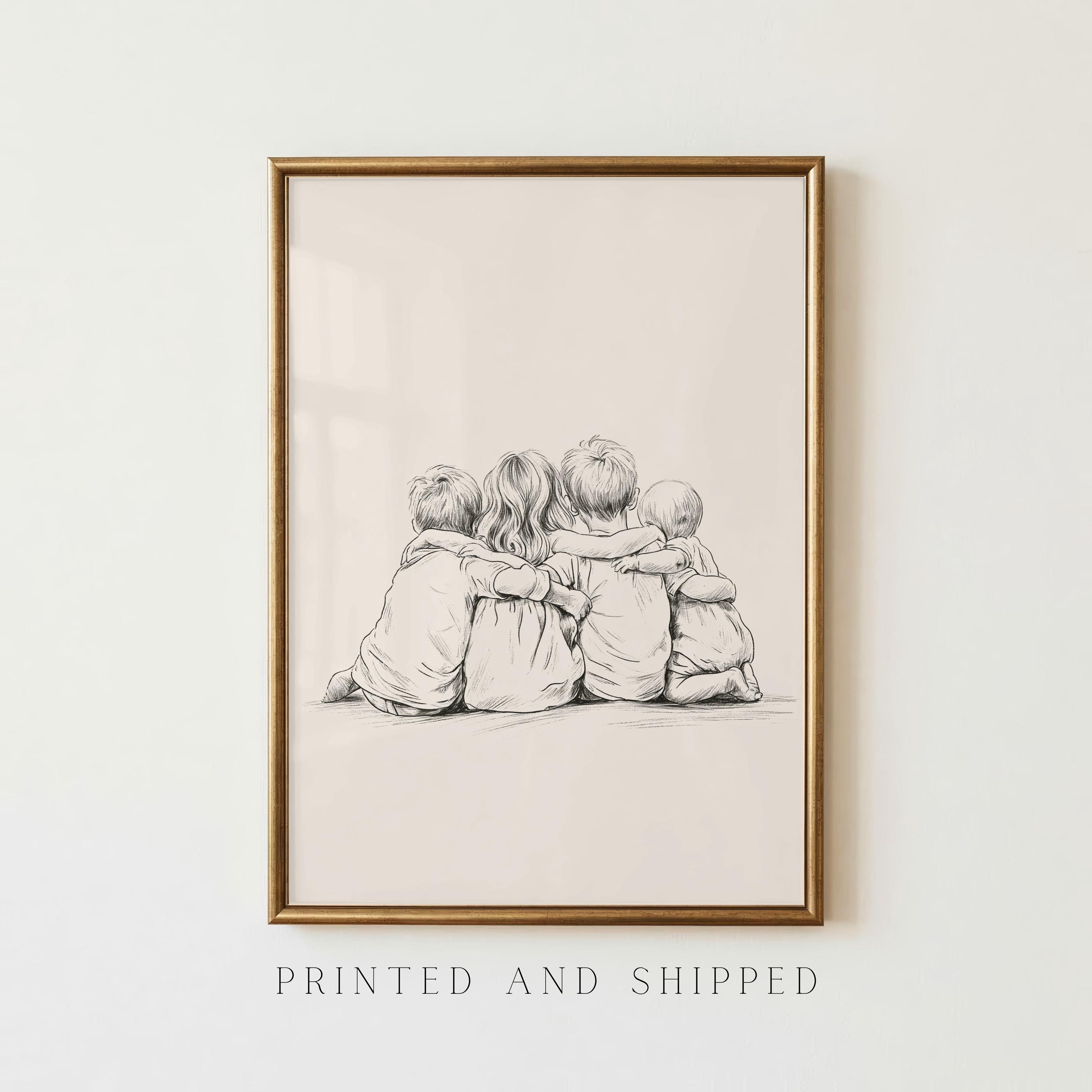 4 Sisters and 1 Brother - Etsy