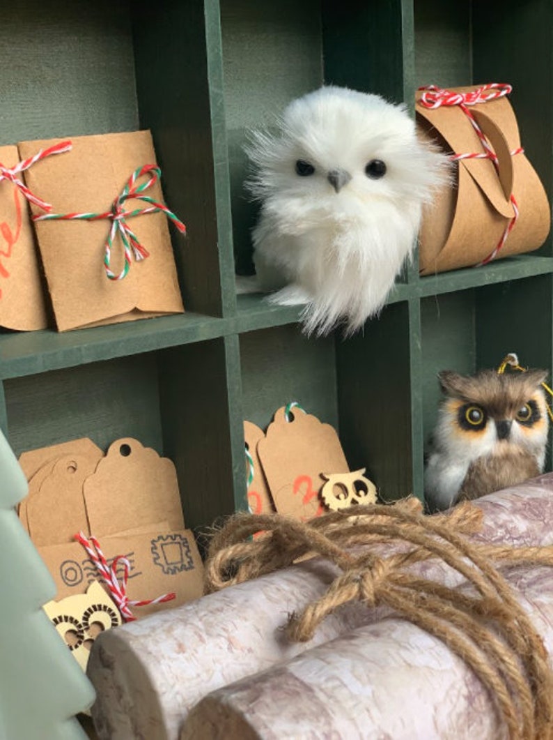 Owl Advent Calendar Etsy