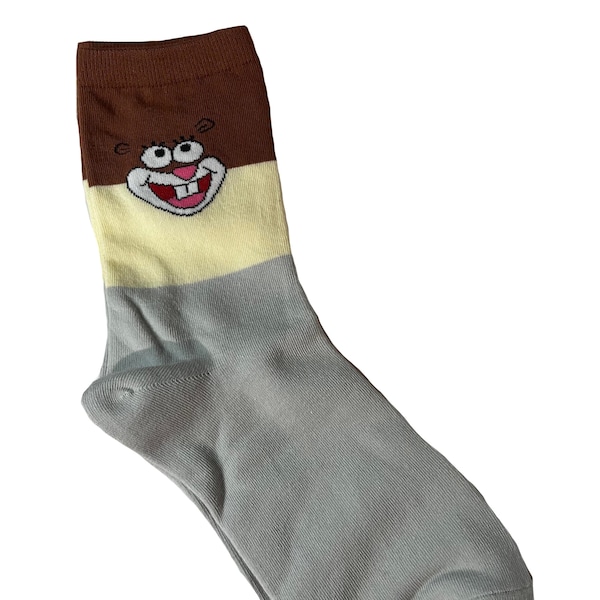 Spongebob's Friend Sandy Midcalf Socks Women