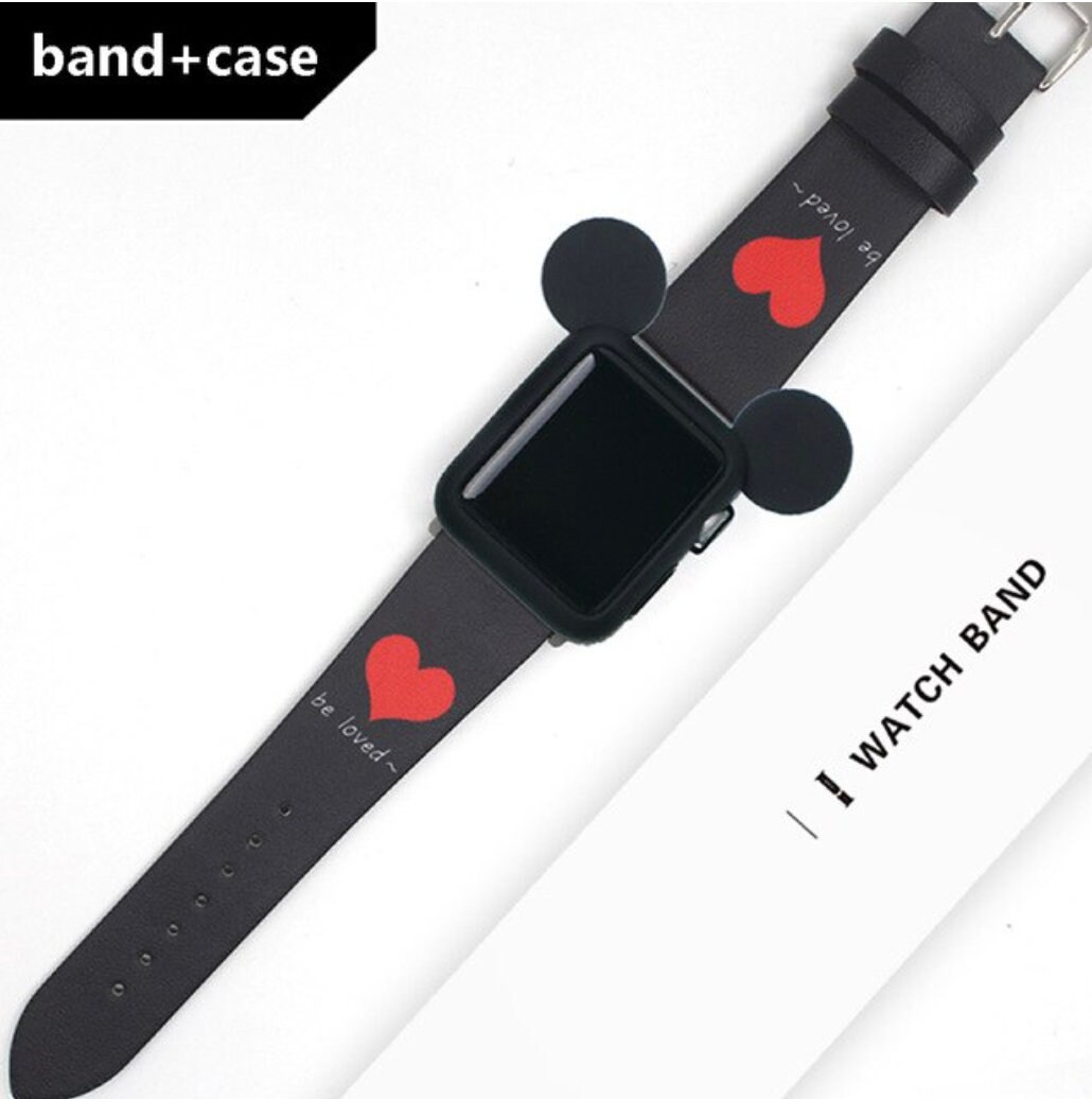 mickey mouse apple watch strap